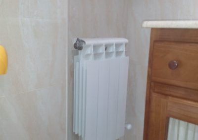 radiador de reforma de baño, calefacción